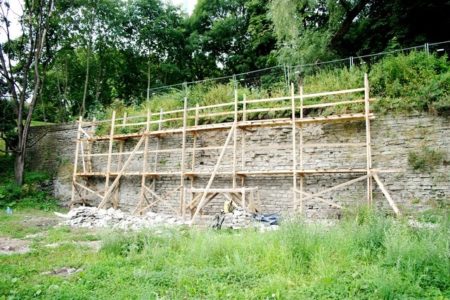 Начинается приведение в порядок бастиона Скооне
