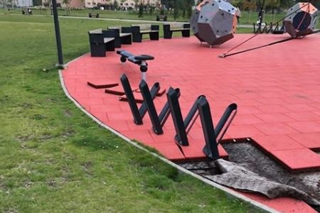 Управа района Ласнамяэ просит помощи в поиске вандалов